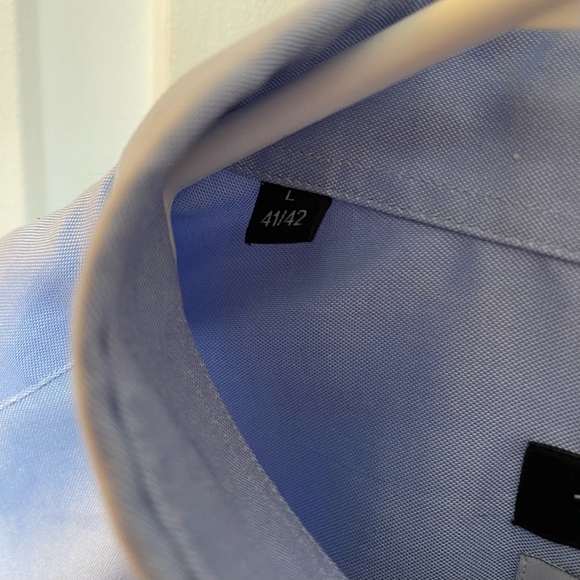 Ted Lapidus Paris Men’s Finest Cotton Dress Shirt - Picture 4 of 9